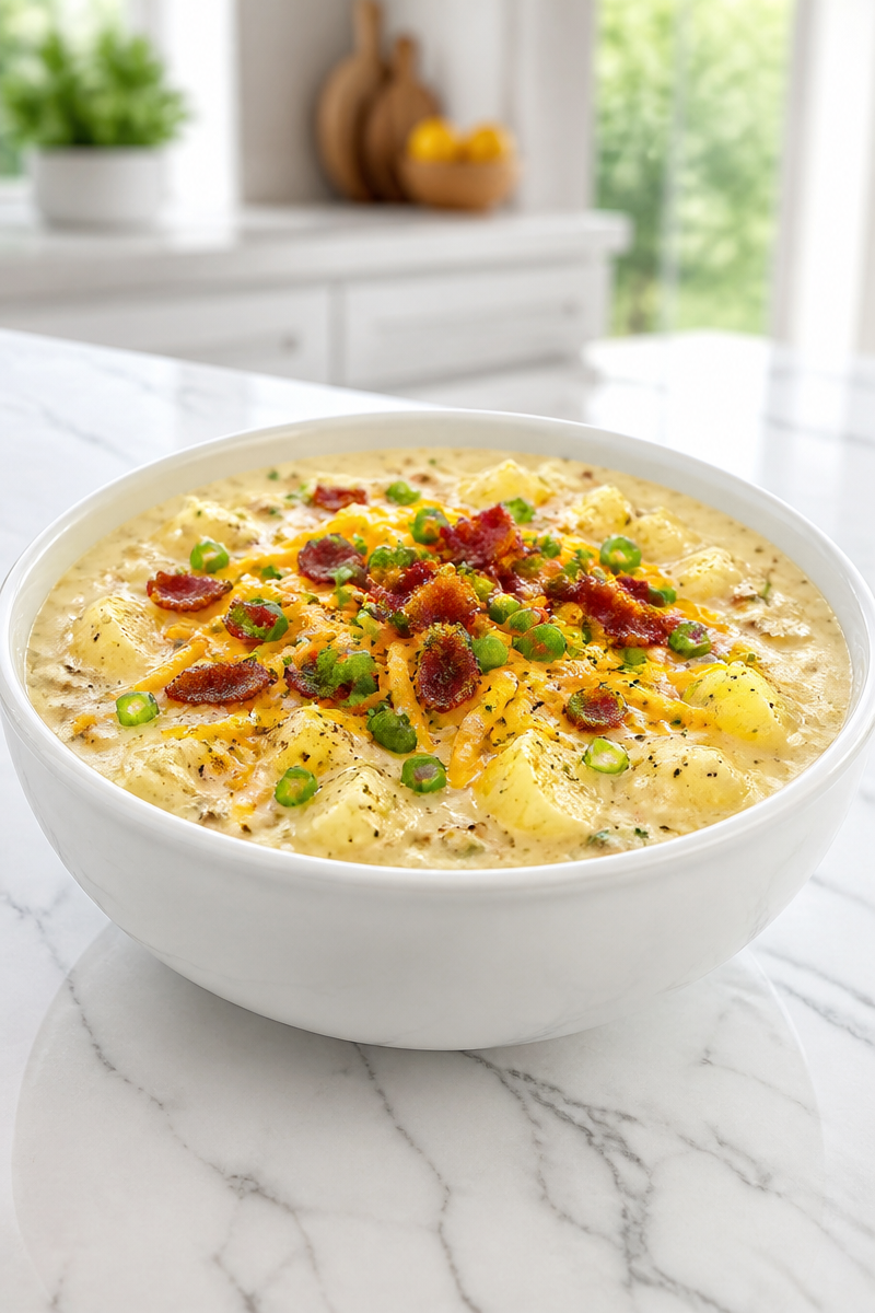 Hearty Potato Soup Lunch Bowl Hearty Potato Soup Lunch Bowl