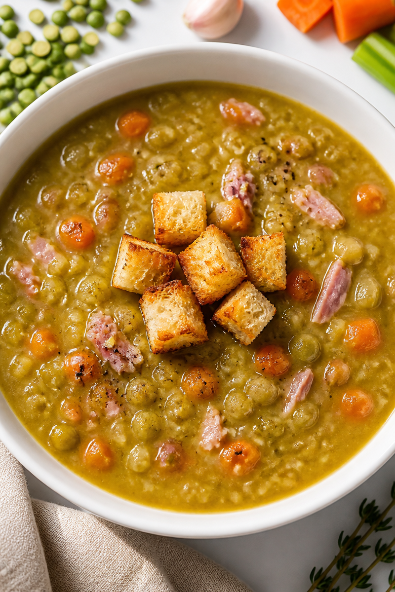 Hearty Split Pea Ham Soup Hearty Split Pea Ham Soup