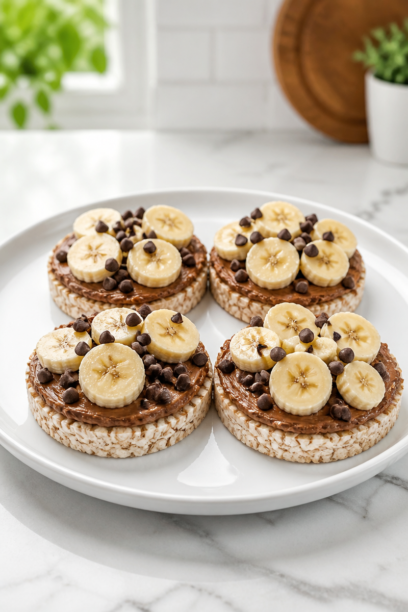 High Protein Peanut Butter Rice Cake High Protein Peanut Butter Rice Cake