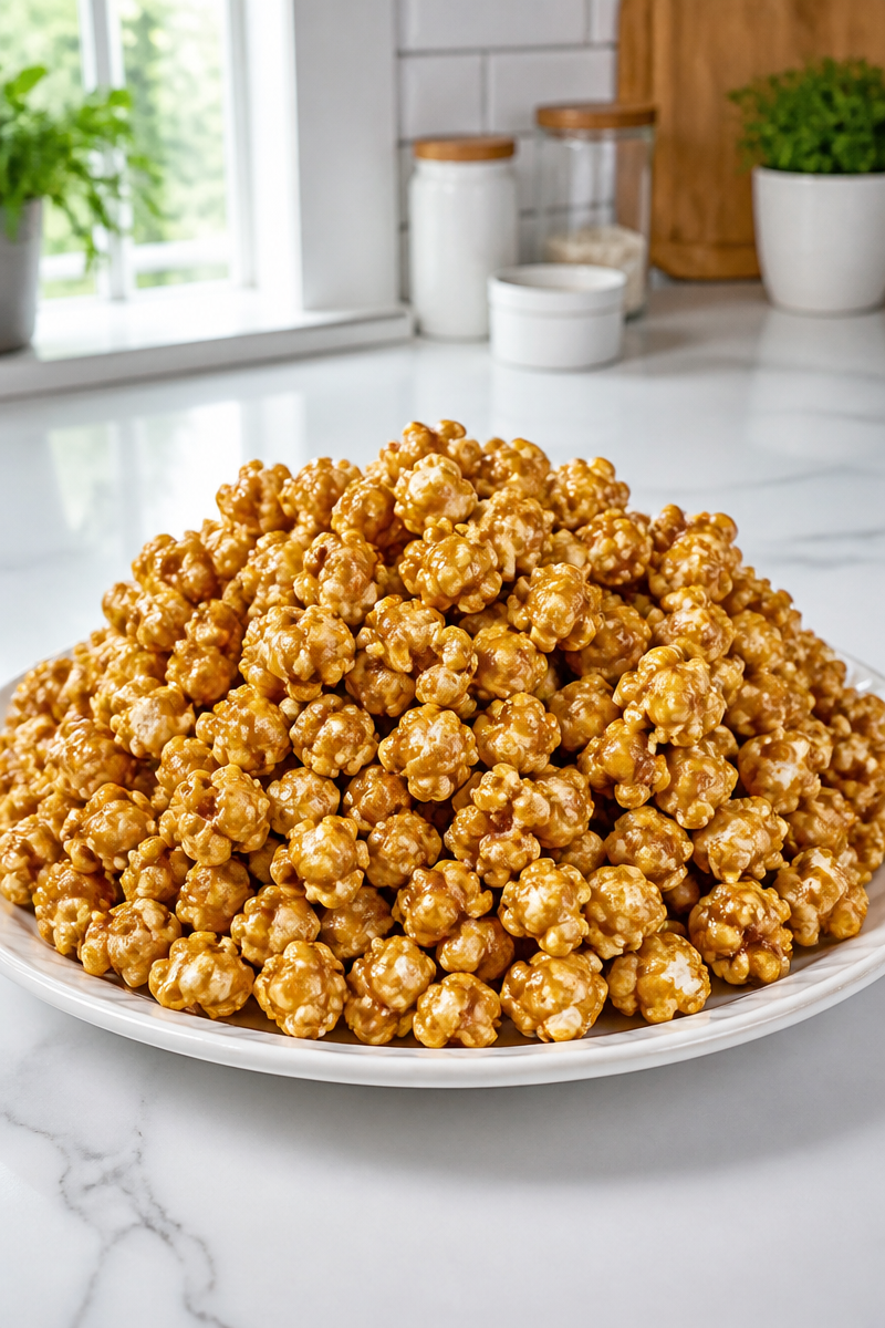 Homemade Classic Caramel Popcorn Batch Homemade Classic Caramel Popcorn Batch