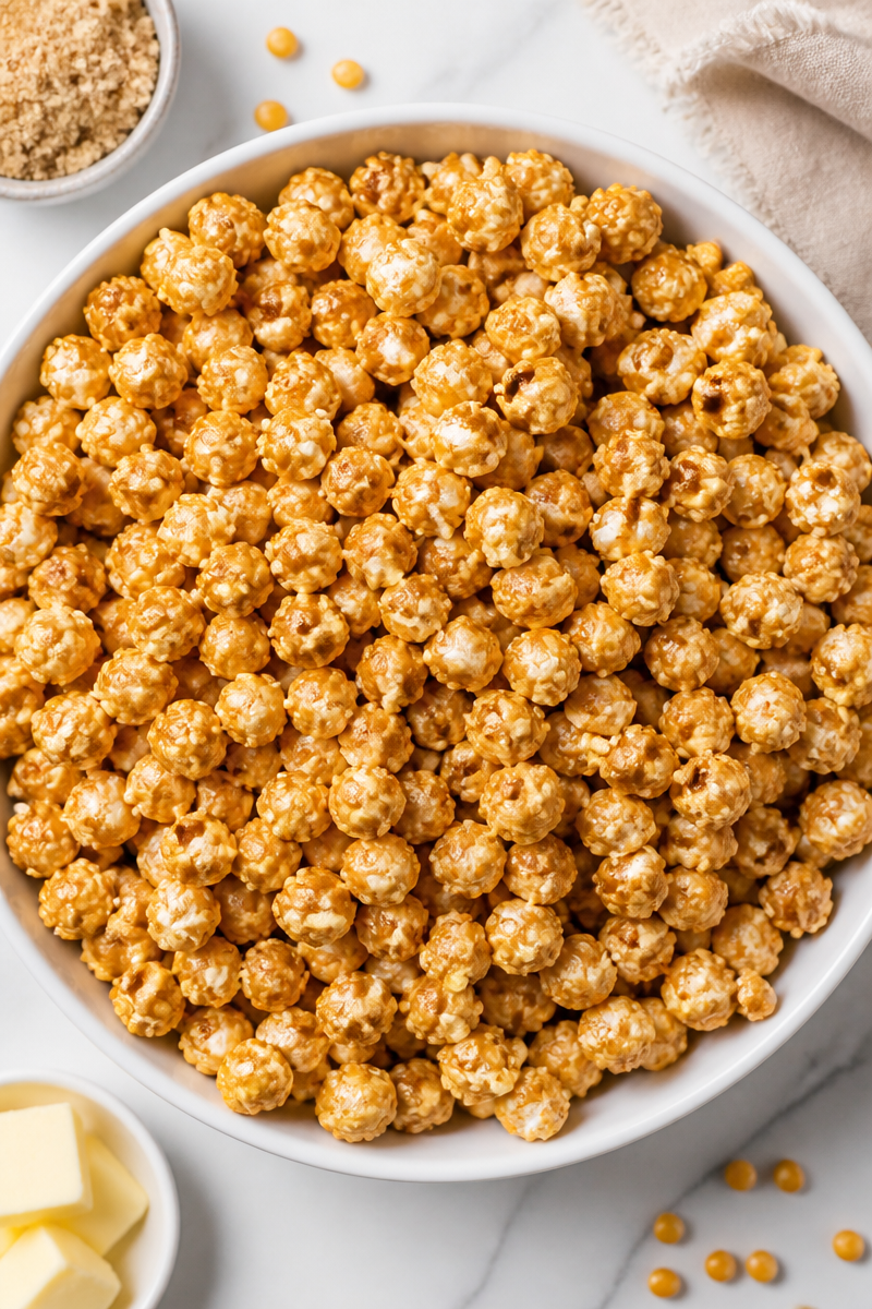 Homemade Classic Caramel Popcorn Batch Homemade Classic Caramel Popcorn Batch