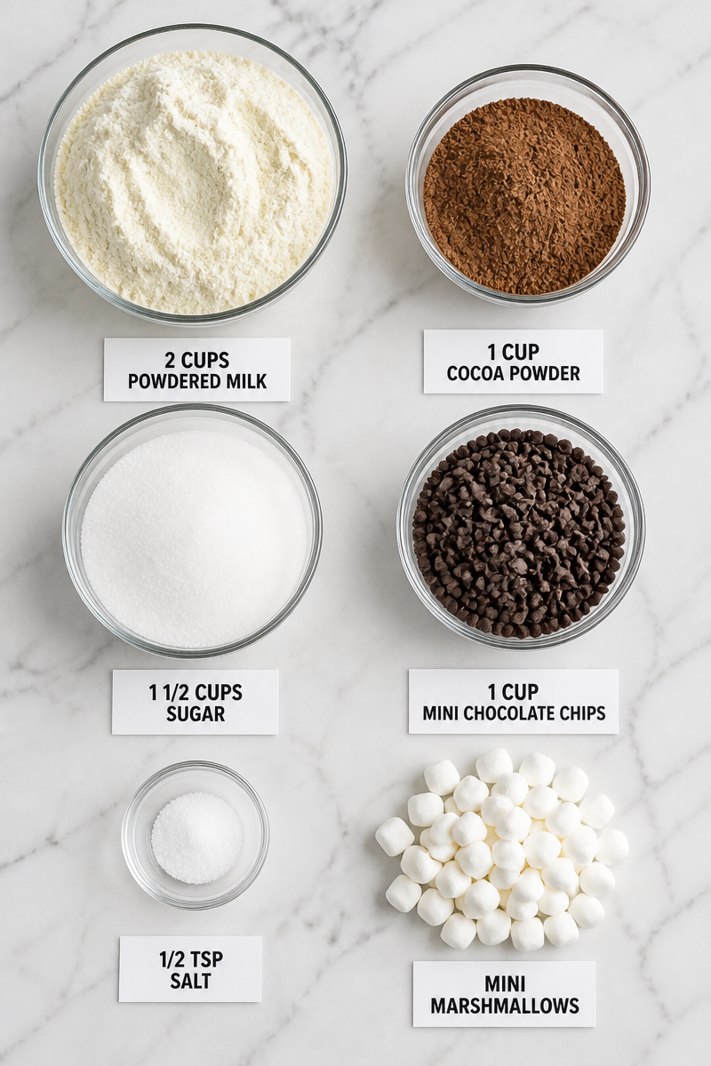 Homemade Hot Chocolate Mix Gift Homemade Hot Chocolate Mix Gift
