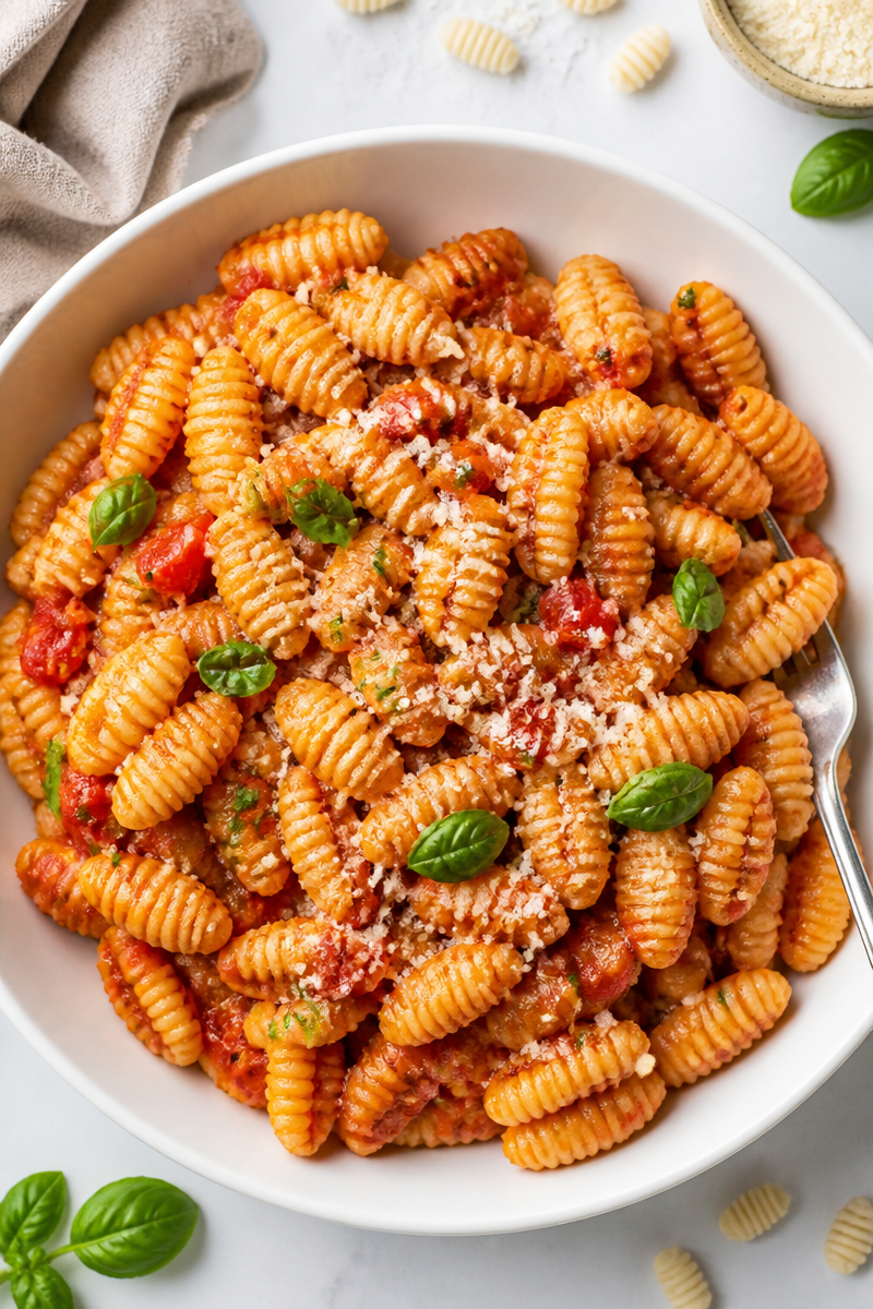 Homemade Sourdough Cavatelli Semolina Pasta Homemade Sourdough Cavatelli Semolina Pasta