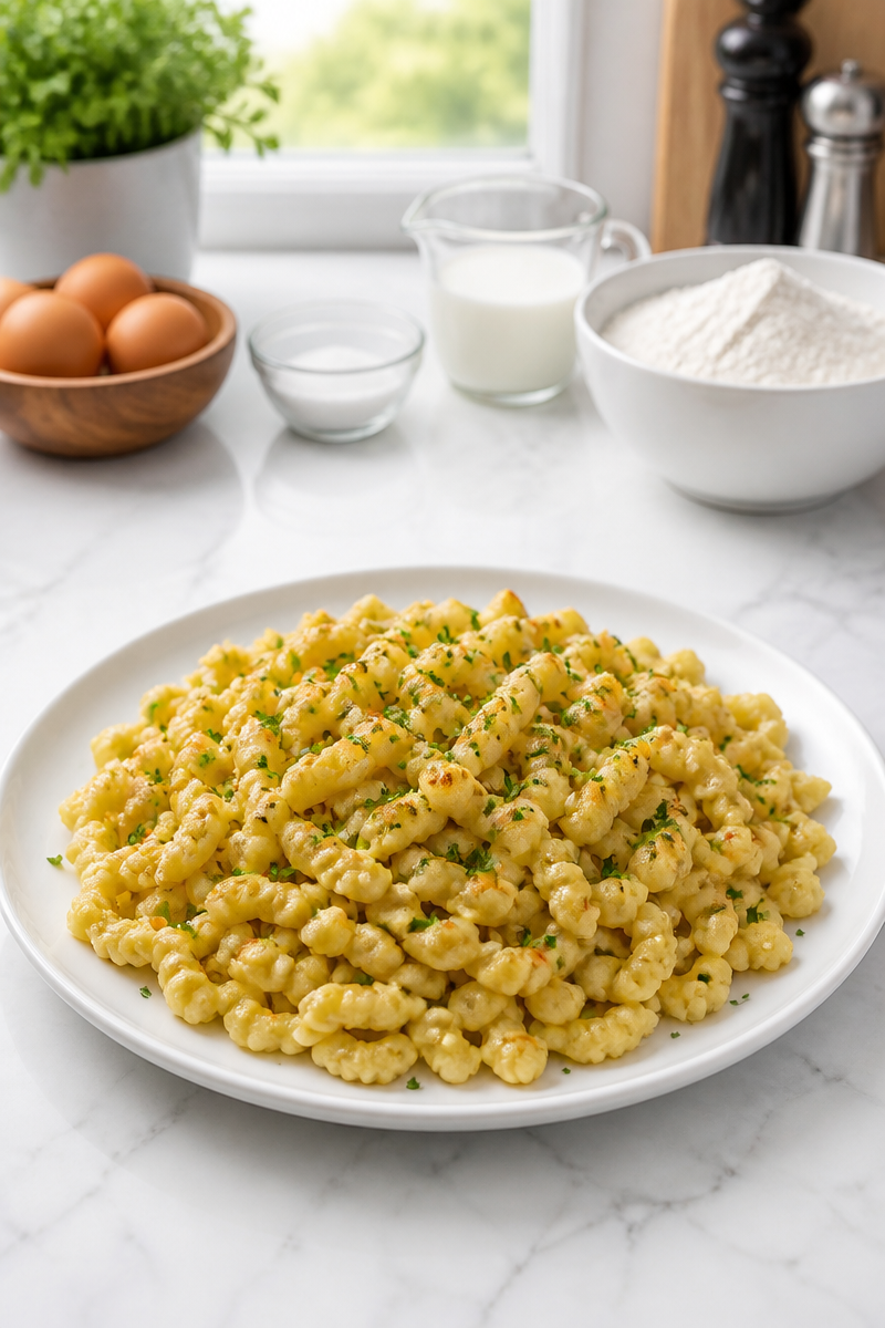 Homemade Spaetzle Recipe