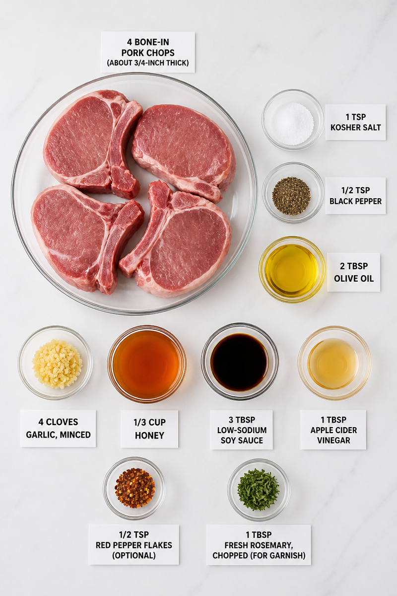 Honey Garlic Pork Chop Skillet Dinner Honey Garlic Pork Chop Skillet Dinner