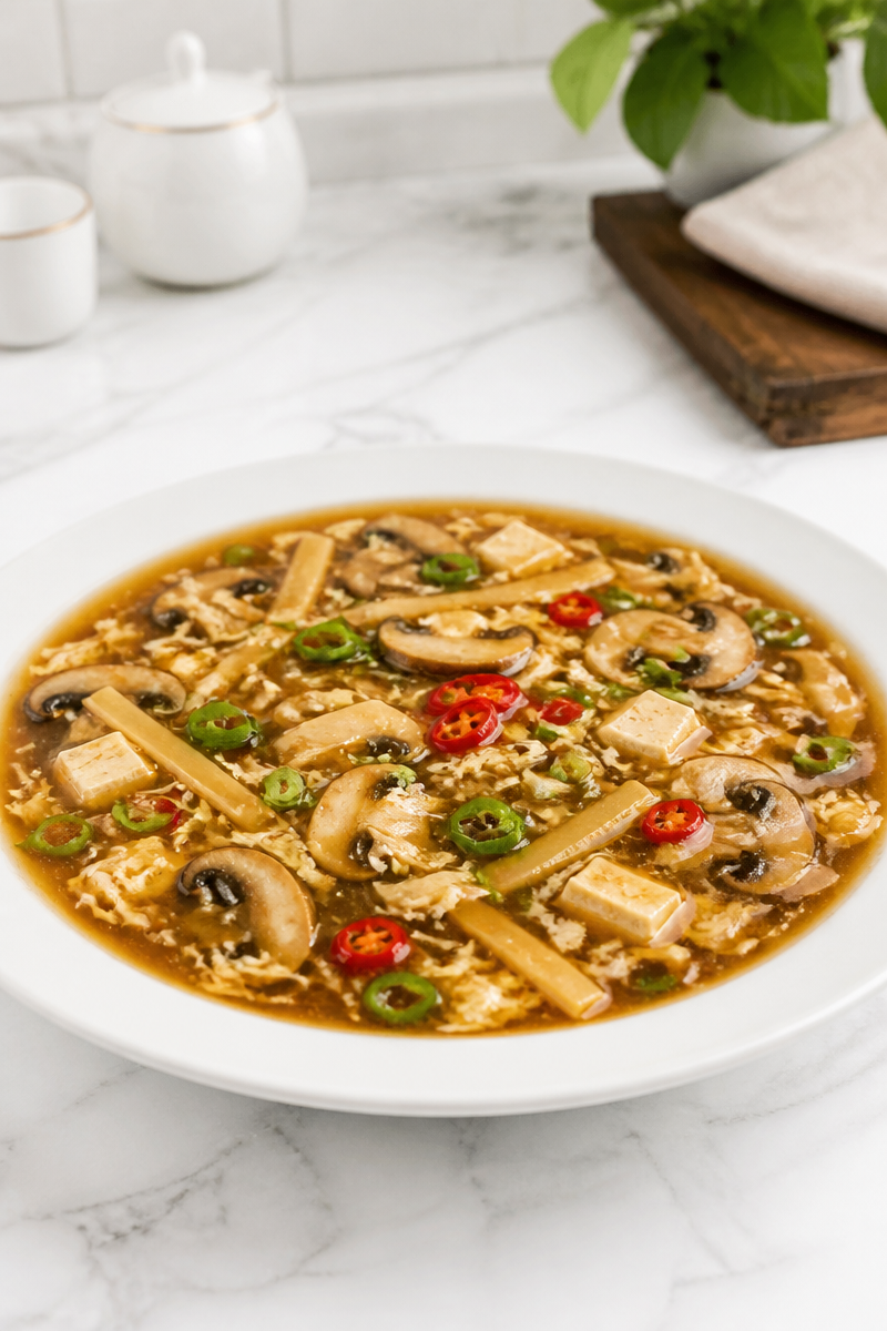Hot And Sour Soup Recipe Hot And Sour Soup Recipe