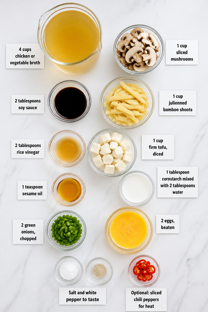 Hot And Sour Soup Recipe Hot And Sour Soup Recipe