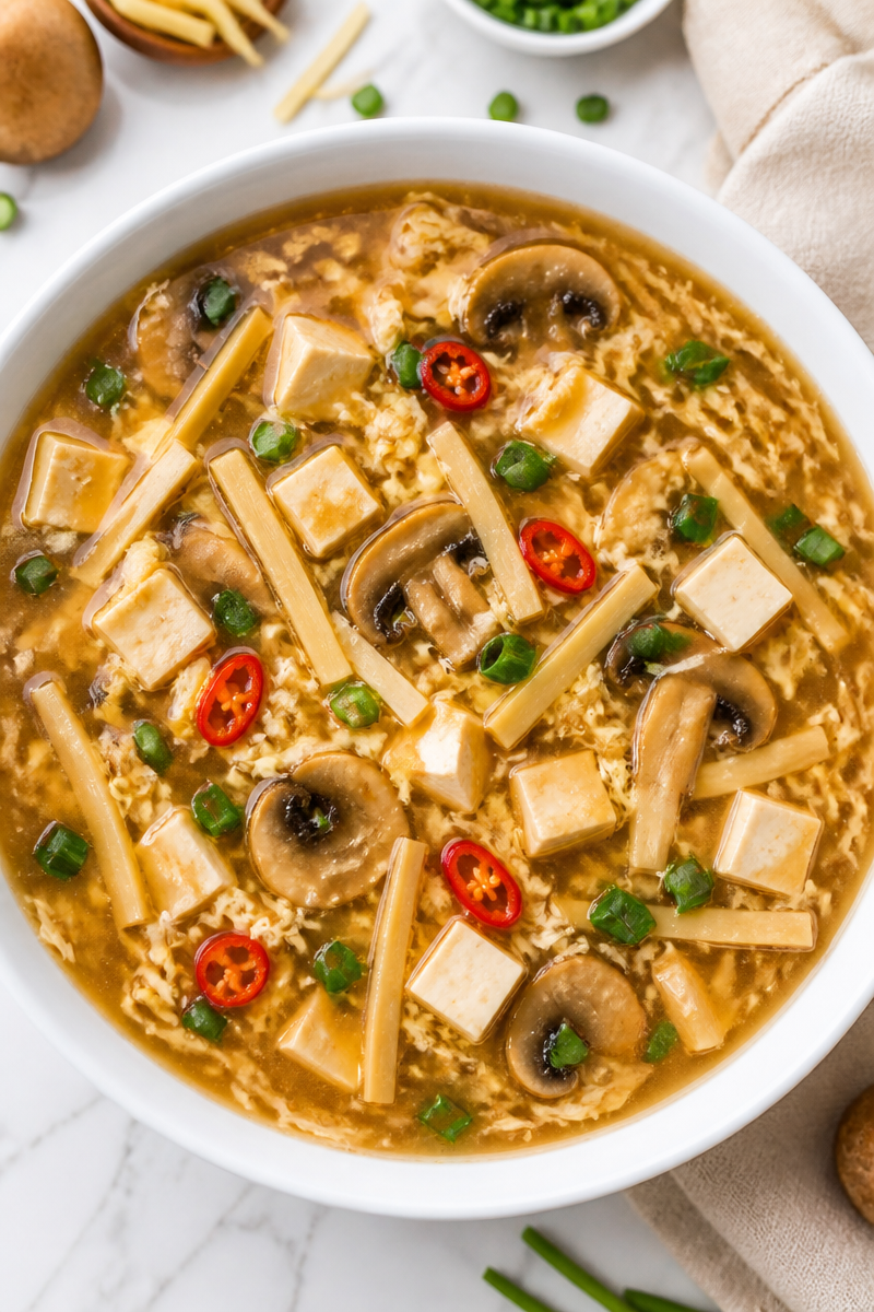 Hot And Sour Soup Recipe Hot And Sour Soup Recipe
