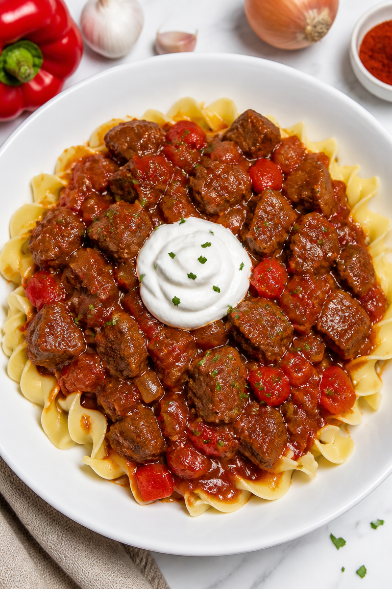 Hungarian Goulash Sweet Paprika Stew Hungarian Goulash Sweet Paprika Stew