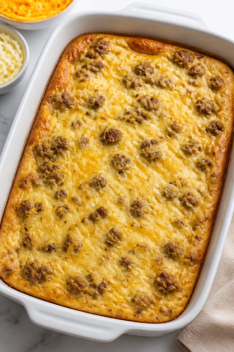 Impossibly Easy Breakfast Bake Crowd Size