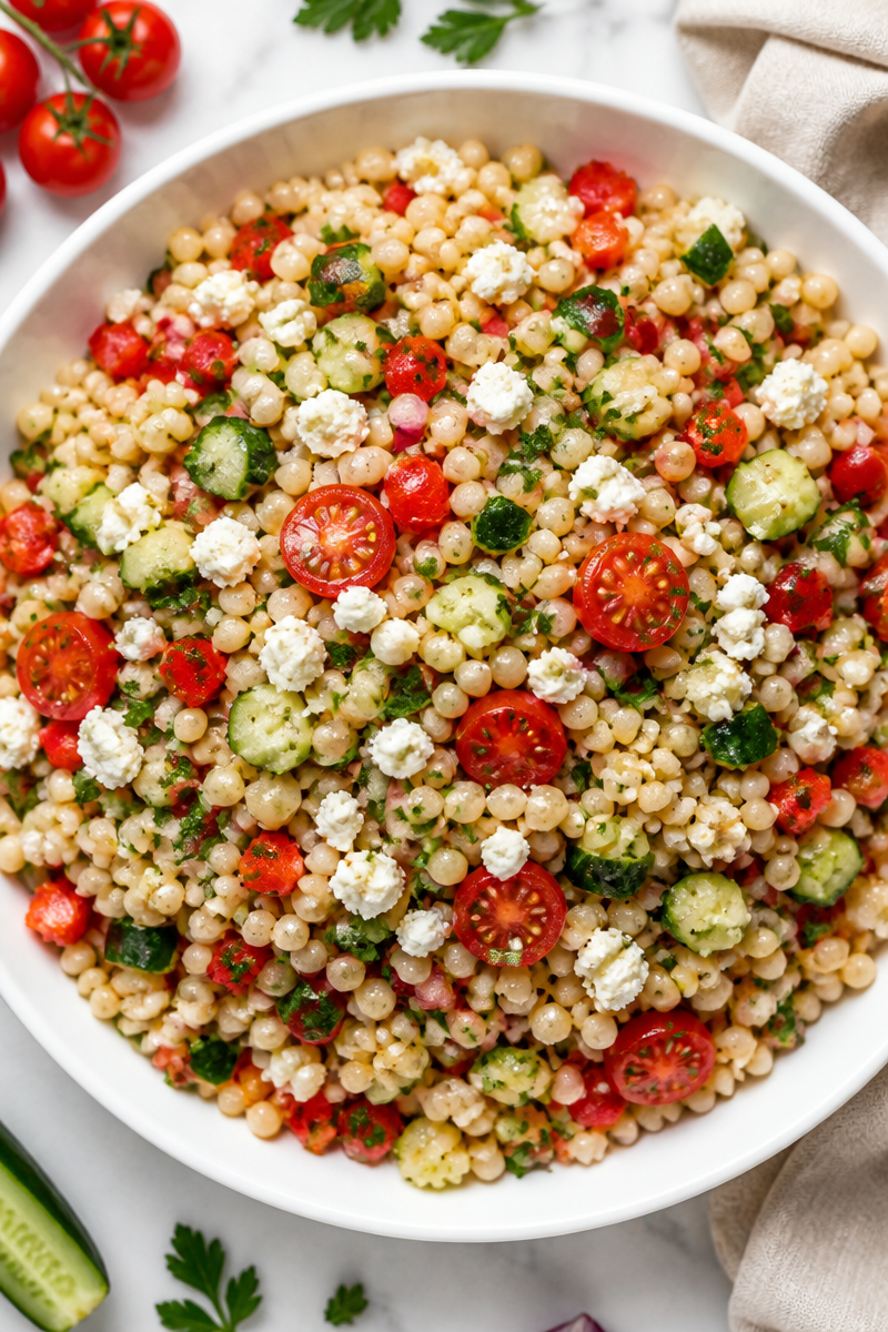 Israeli Couscous Salad Recipe