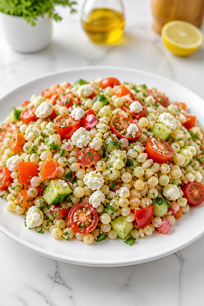 Israeli Couscous Salad Recipe