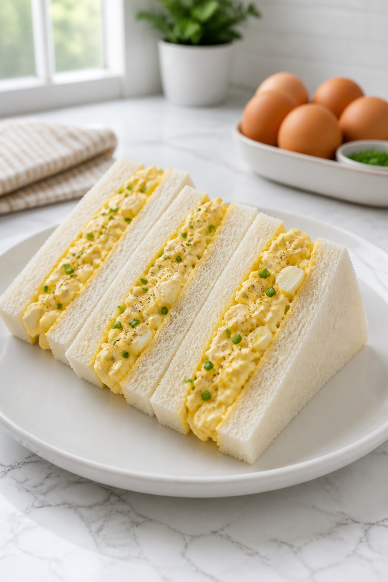 Japanese Tamago Sando Recipe