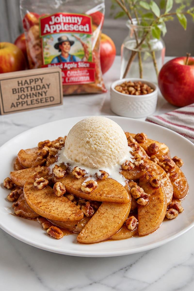 Johnny Appleseed Baked Apple Slice Cinnamon Johnny Appleseed Baked Apple Slice Cinnamon