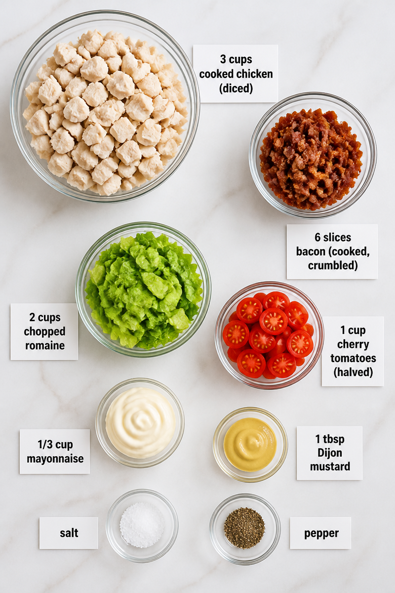 Keto BLT Chicken Salad Recipe Keto BLT Chicken Salad Recipe