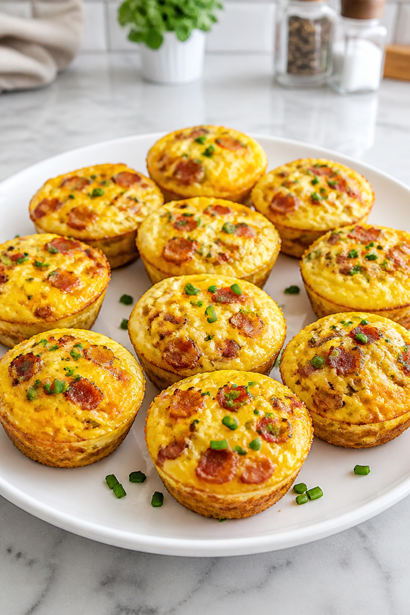 Keto Bacon Egg Muffin Bites Keto Bacon Egg Muffin Bites