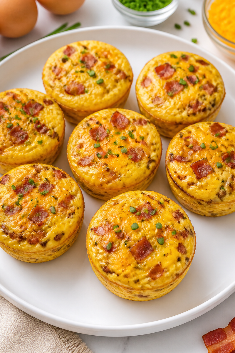 Keto Bacon Egg Muffin Bites Keto Bacon Egg Muffin Bites