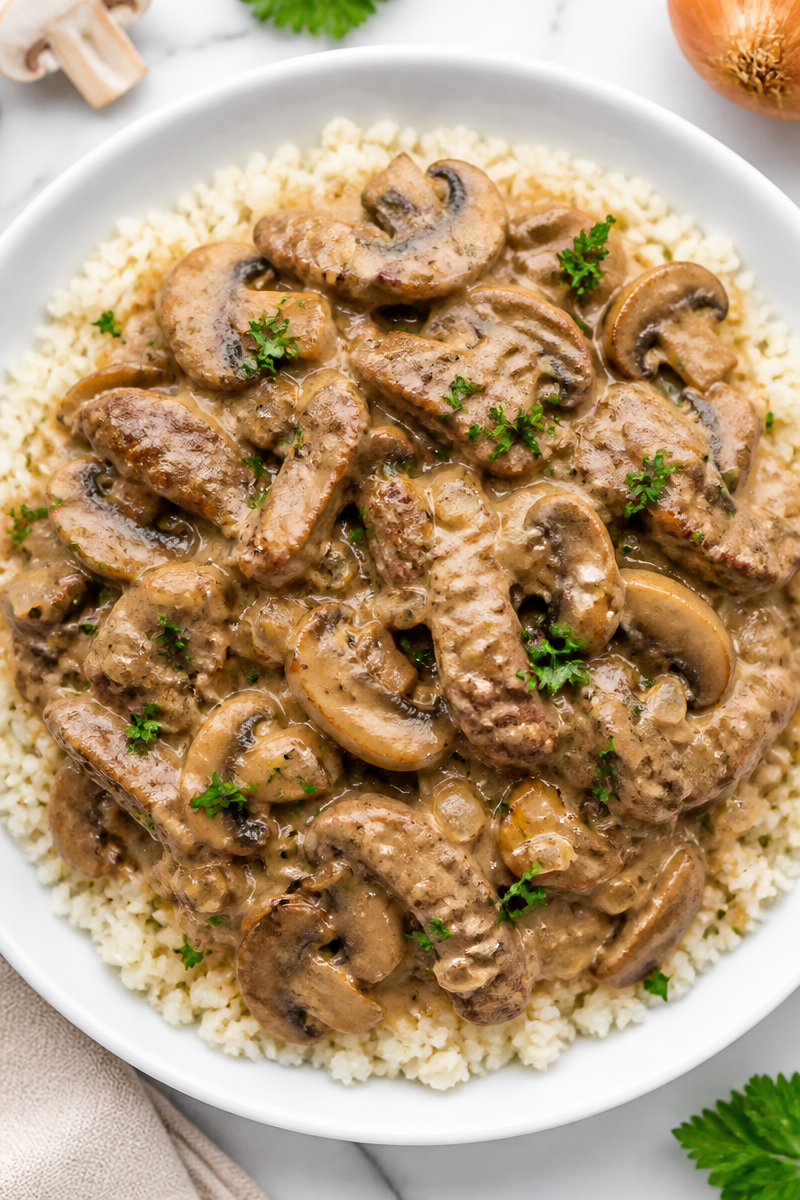Keto Beef Stroganoff Skillet Recipe Keto Beef Stroganoff Skillet Recipe
