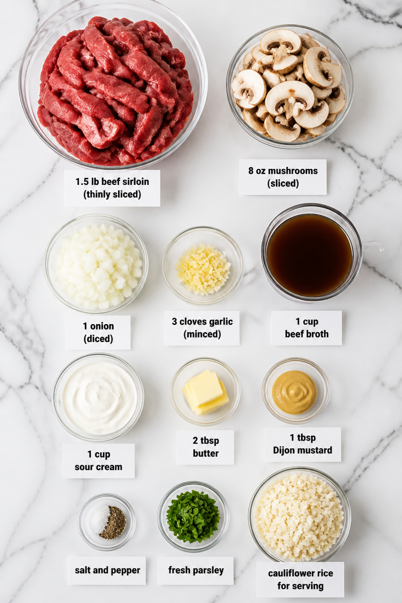 Keto Beef Stroganoff Skillet Recipe Keto Beef Stroganoff Skillet Recipe