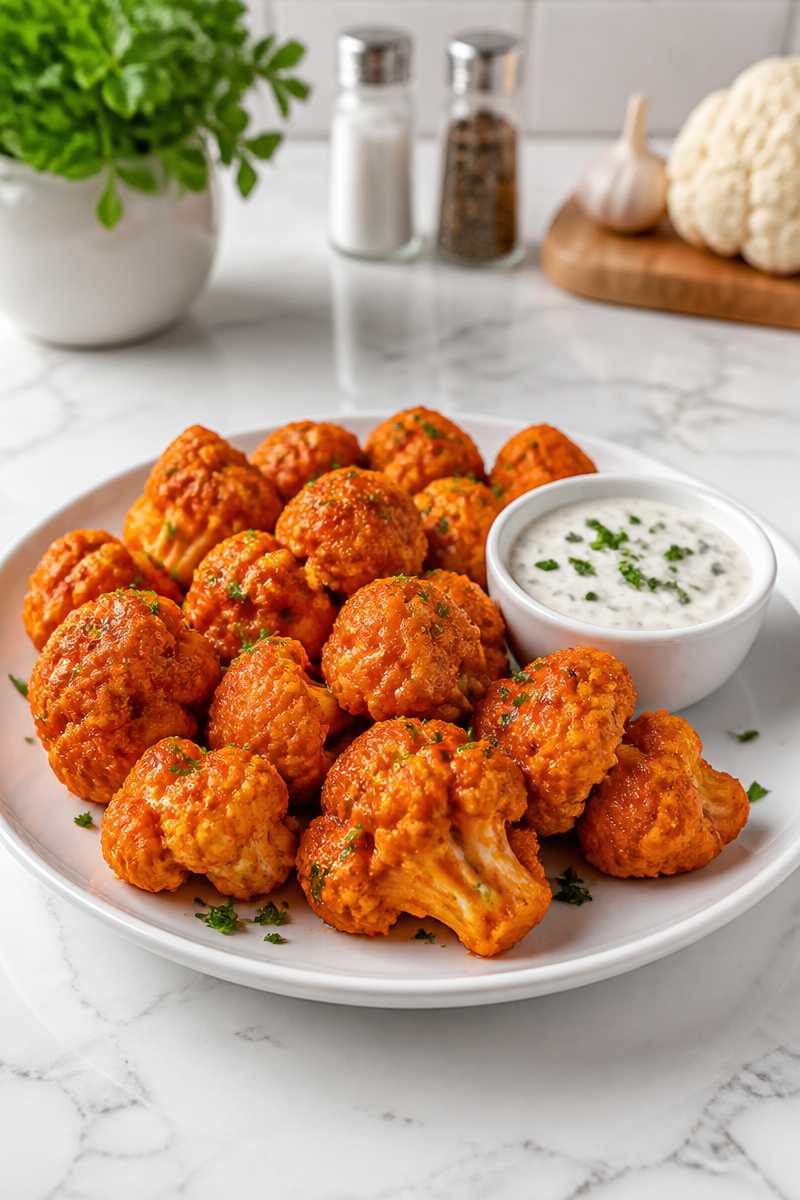 Keto Buffalo Cauliflower Bites Recipe Keto Buffalo Cauliflower Bites Recipe