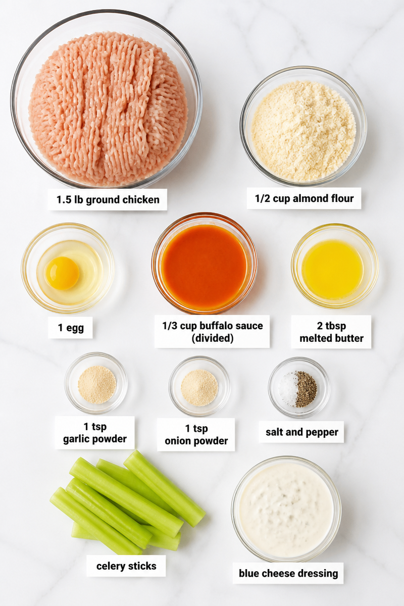 Keto Buffalo Chicken Meatballs Recipe Keto Buffalo Chicken Meatballs Recipe
