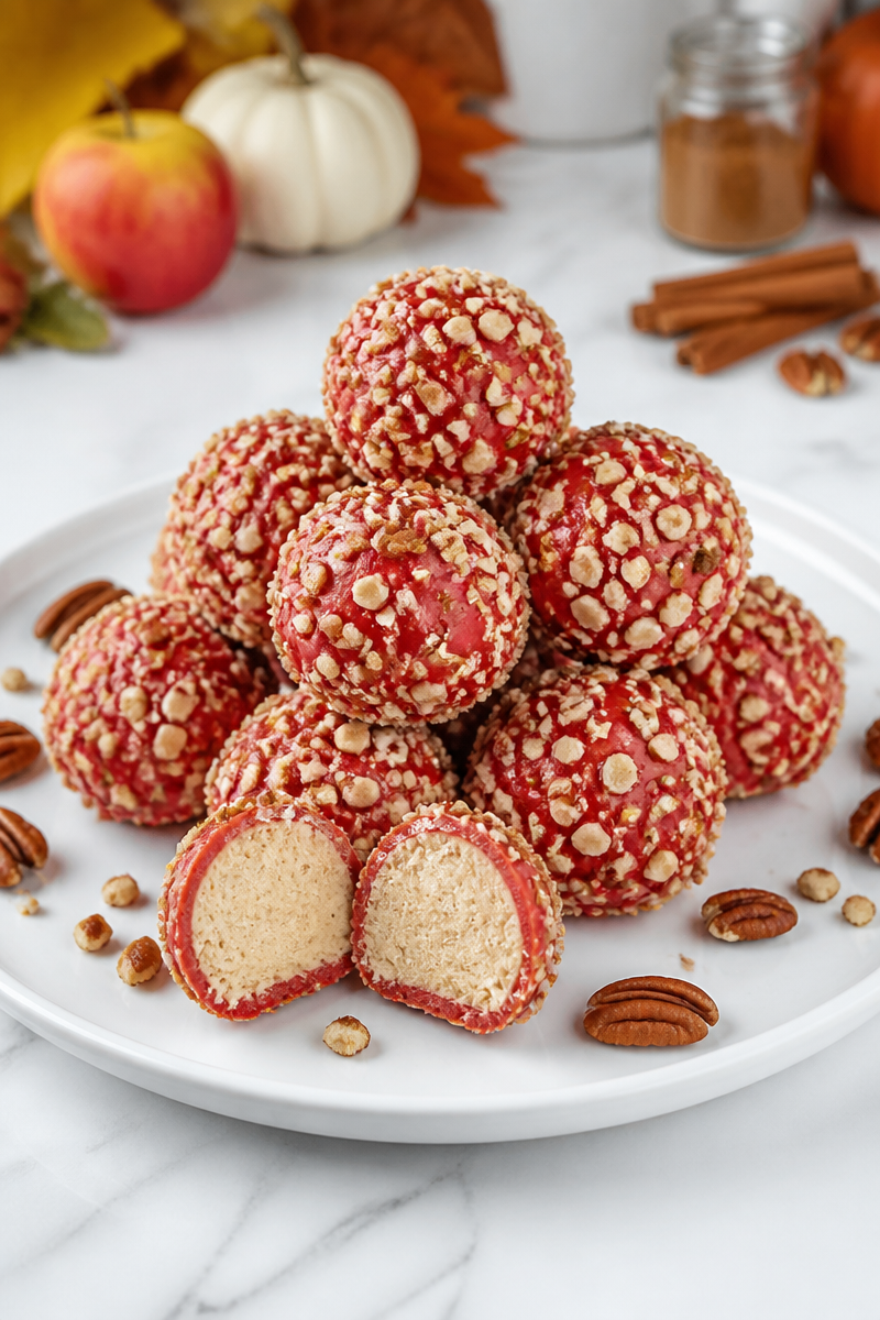 Keto Candy Apple Fat Bombs