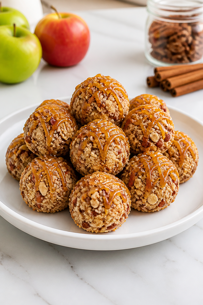 Keto Caramel Apple Cheesecake Bites Keto Caramel Apple Cheesecake Bites
