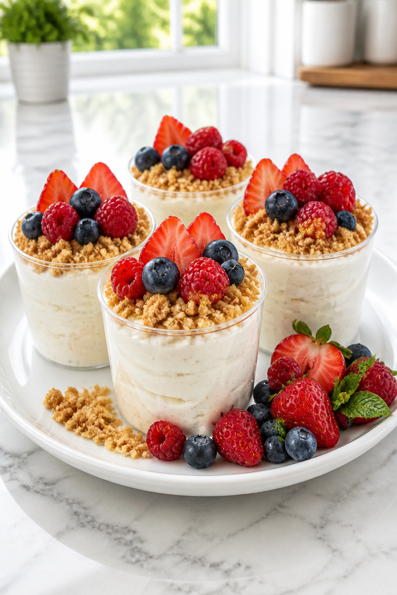 Keto Cheesecake Fluff Cups Dessert Keto Cheesecake Fluff Cups Dessert