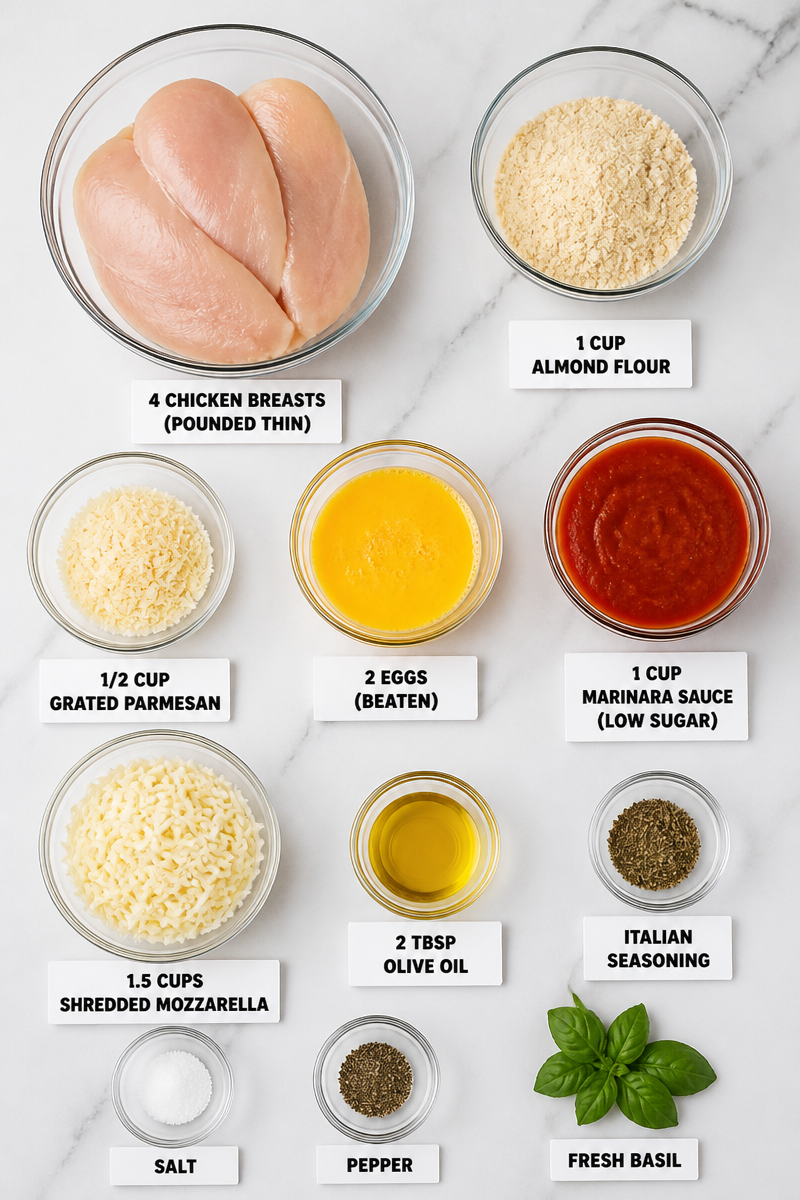 Keto Chicken Parmesan Skillet Recipe Keto Chicken Parmesan Skillet Recipe
