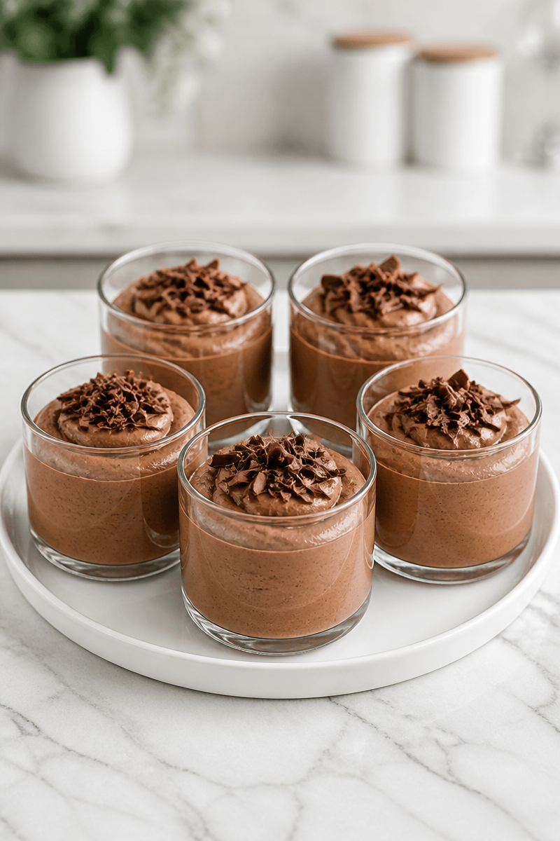 Keto Chocolate Mousse Dessert Cups Keto Chocolate Mousse Dessert Cups