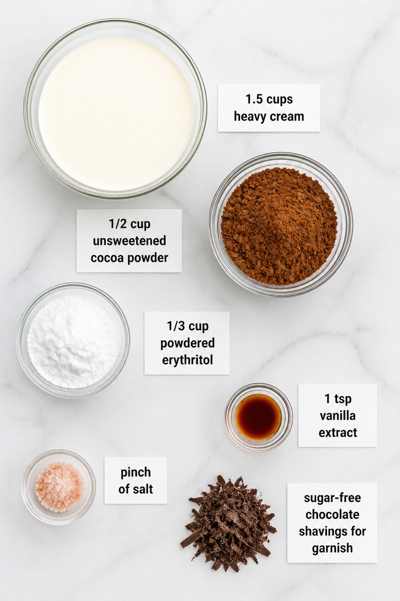 Keto Chocolate Mousse Dessert Cups Keto Chocolate Mousse Dessert Cups