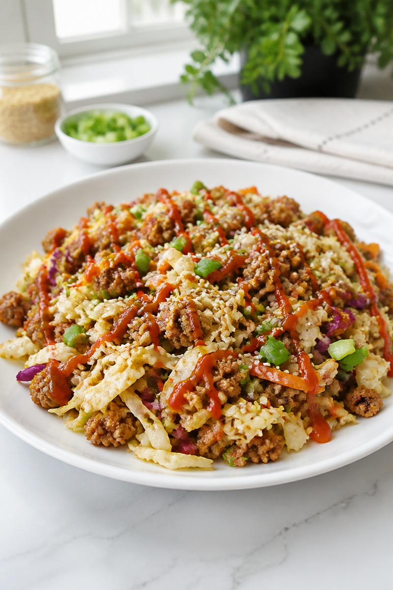 Keto Egg Roll In Bowl Keto Egg Roll In Bowl