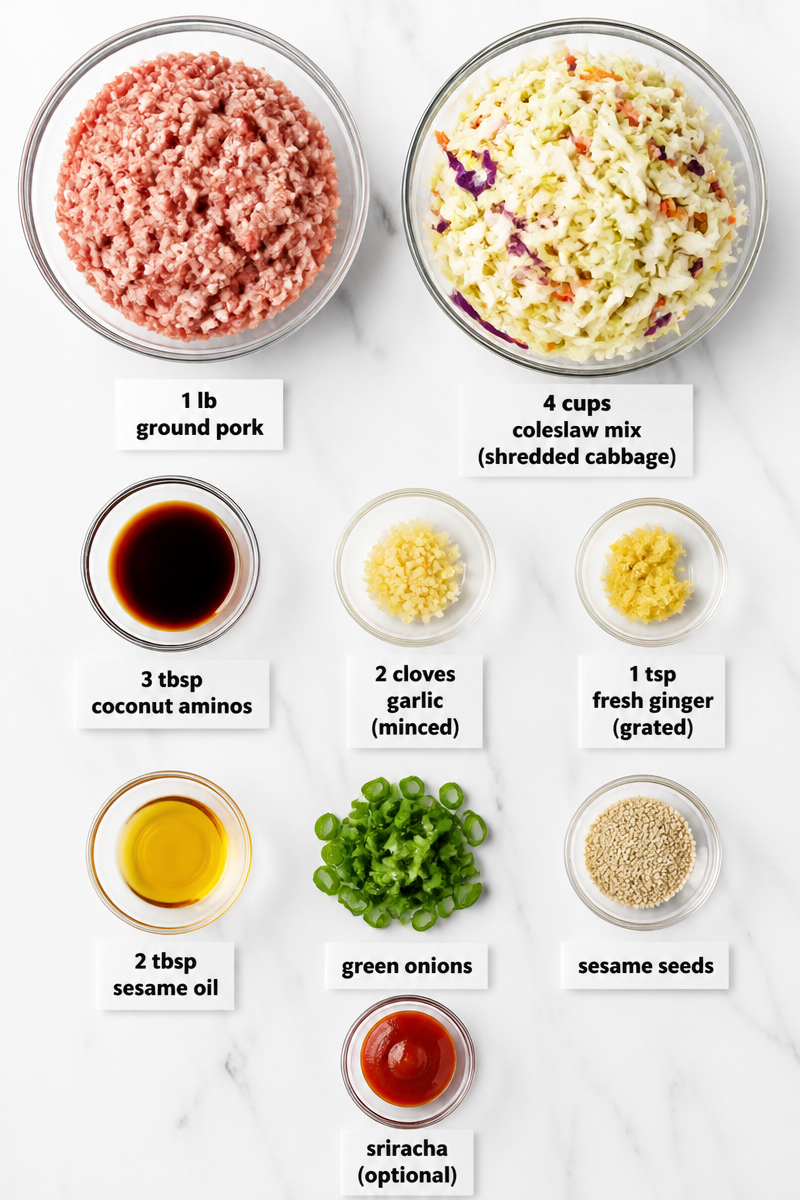 Keto Egg Roll In Bowl Keto Egg Roll In Bowl