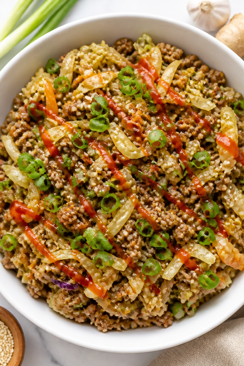 Keto Egg Roll In Bowl Keto Egg Roll In Bowl