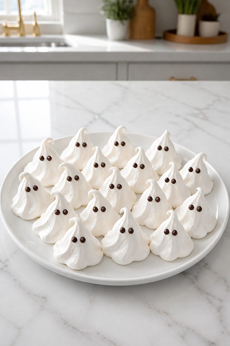 Keto Ghost Meringue Cookies Recipe Keto Ghost Meringue Cookies Recipe