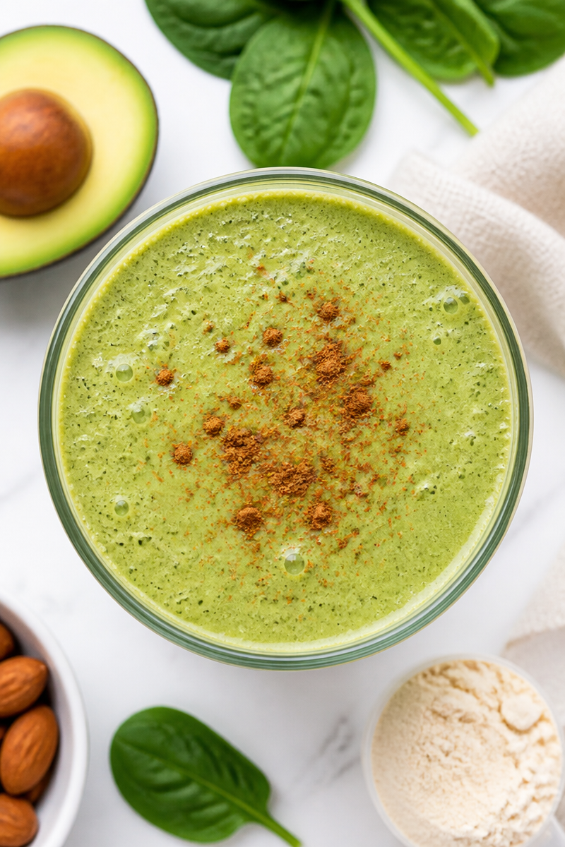 Keto Green Smoothie Protein Shake