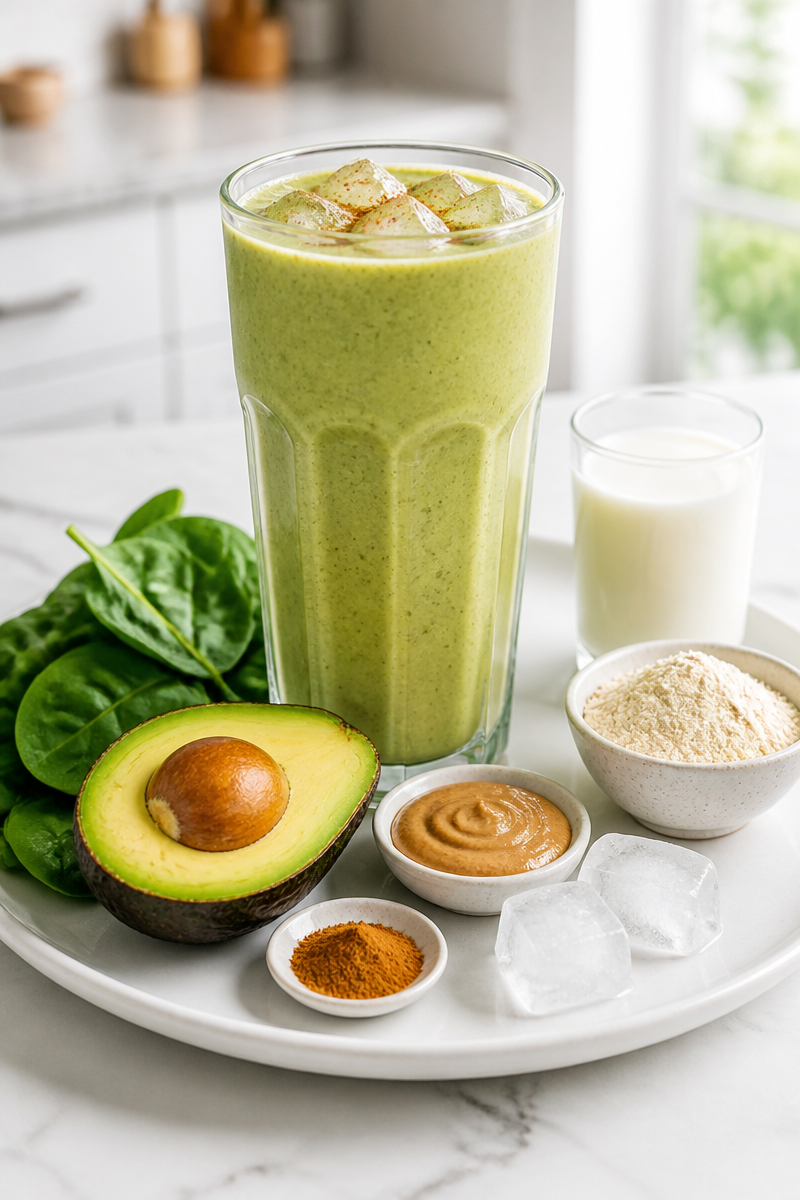 Keto Green Smoothie Protein Shake