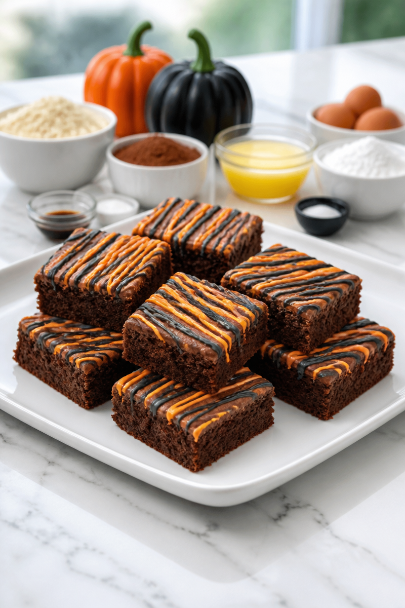 Keto Halloween Brownies Low Carb