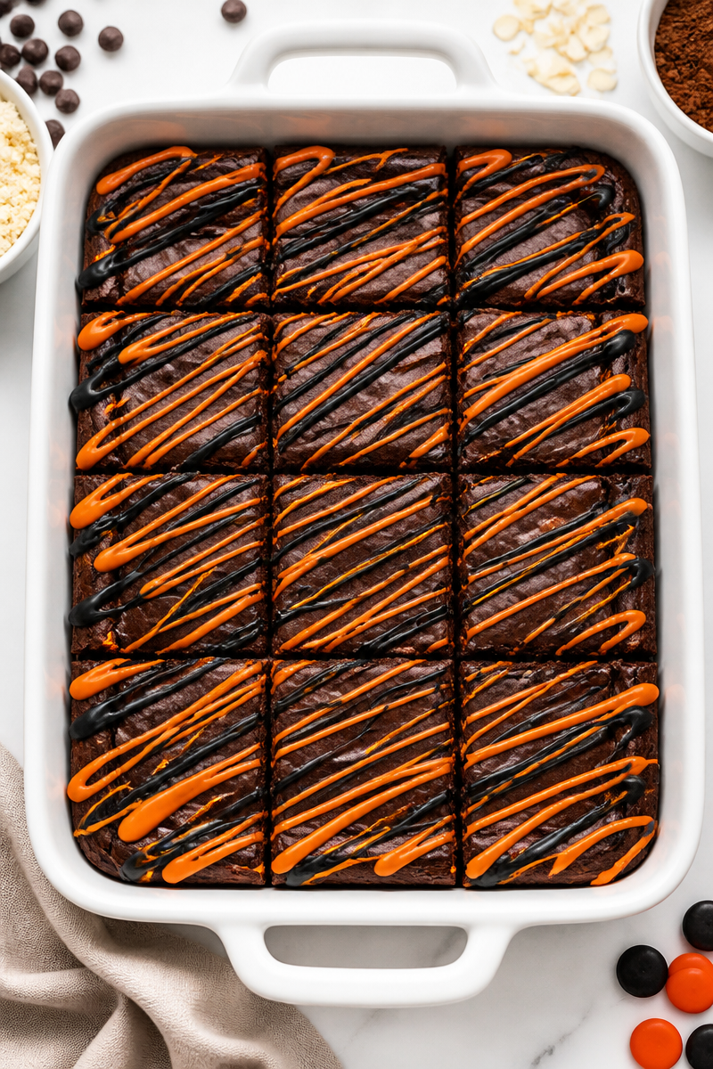 Keto Halloween Brownies Low Carb