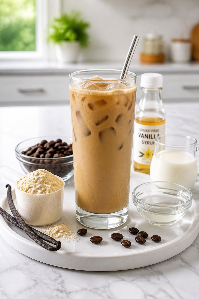 Keto Iced Coffee Protein Drink