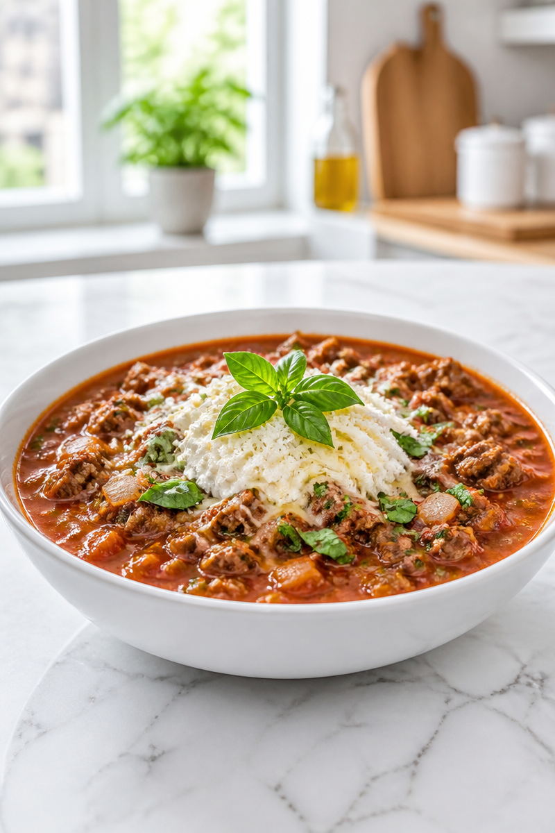 Keto Lasagna Soup With Ricotta Keto Lasagna Soup With Ricotta