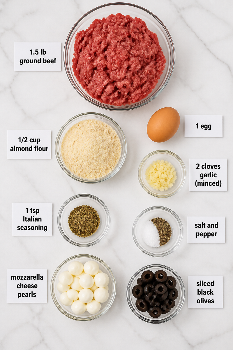 Keto Monster Eyeball Meatballs Recipe Keto Monster Eyeball Meatballs Recipe