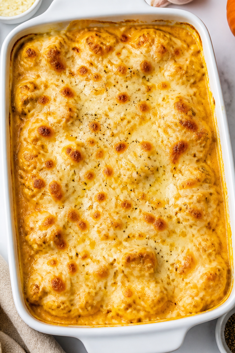 Keto Pumpkin Alfredo Chicken Bake Keto Pumpkin Alfredo Chicken Bake