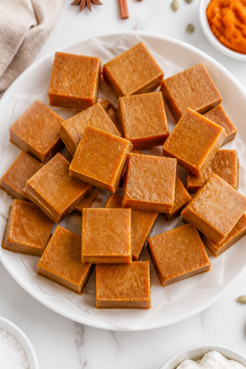Keto Pumpkin Spice Fudge Bites Keto Pumpkin Spice Fudge Bites