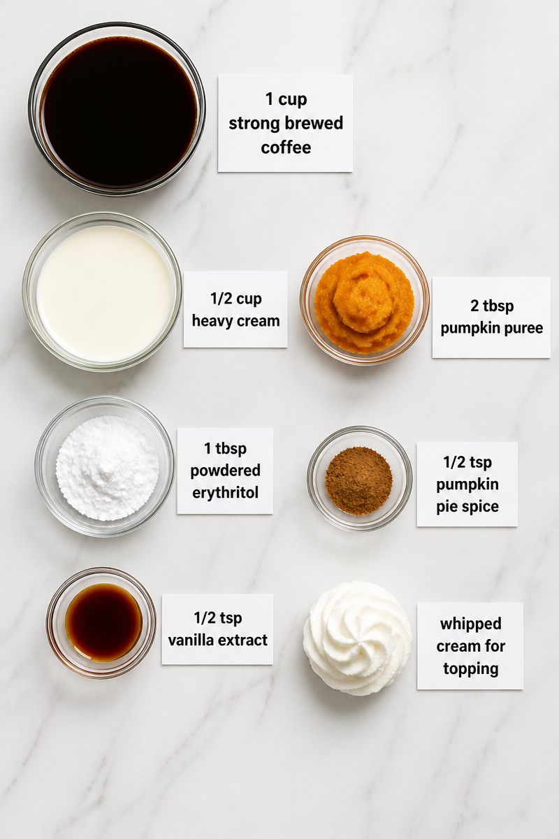 Keto Pumpkin Spice Latte Recipe