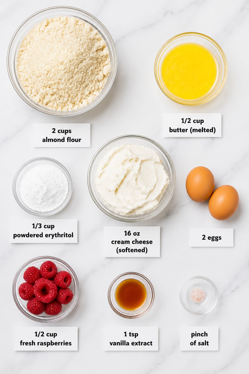 Keto Raspberry Cream Cheese Bars Keto Raspberry Cream Cheese Bars
