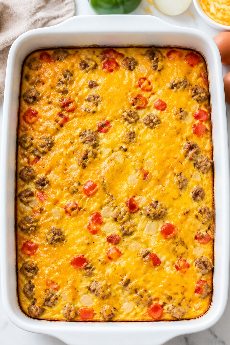 Keto Sausage Egg Breakfast Casserole Keto Sausage Egg Breakfast Casserole