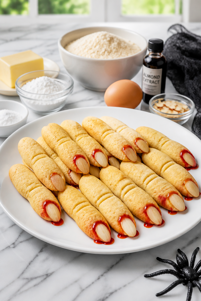 Keto Witch Finger Cookies Recipe