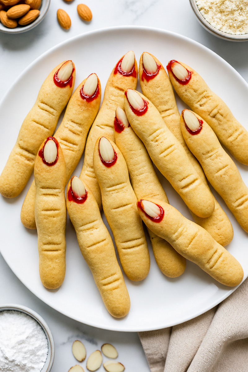 Keto Witch Finger Cookies Recipe