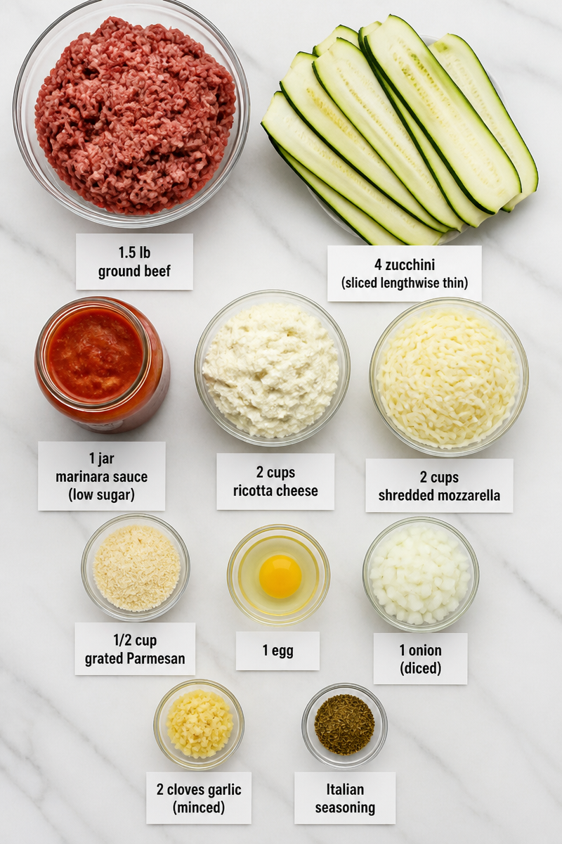 Keto Zucchini Lasagna Ground Beef Keto Zucchini Lasagna Ground Beef